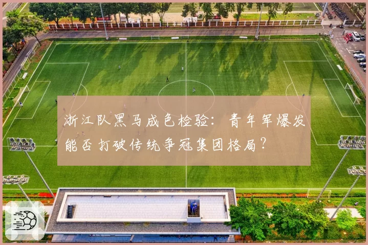 浙江队黑马成色检验：青年军爆发能否打破传统争冠集团格局？